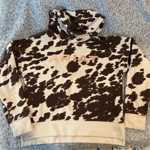 Girls L (10/12) Ariat hooded pullover